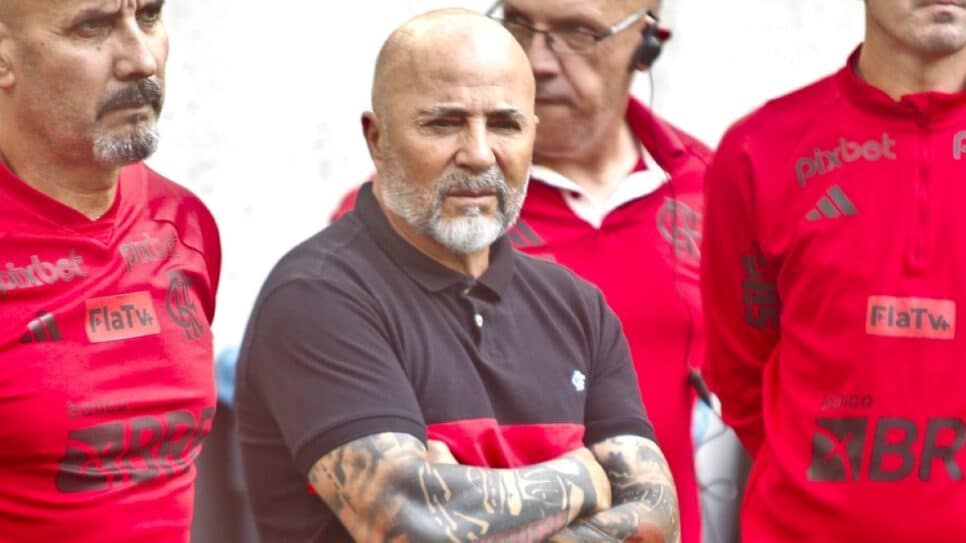 Jorge Sampaoli, técnico do Flamengo (Imagem Reprodução Internet)