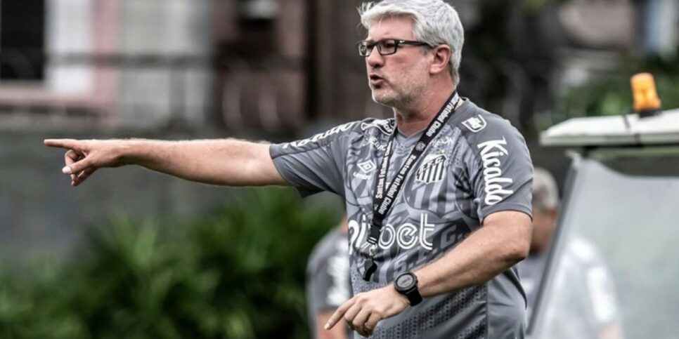 Odair Hellmann, técnico do Santos (Foto: Ivan Storti / Santos FC / Flickr)