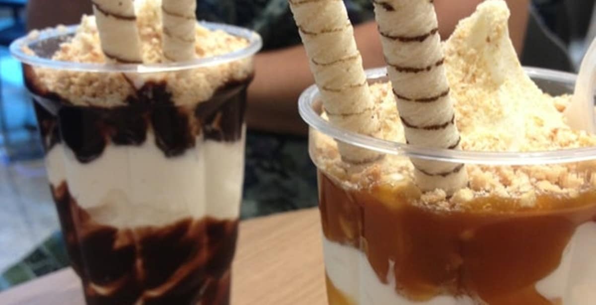 Sundae de Caramelho expresso é uma ótima sobremesa