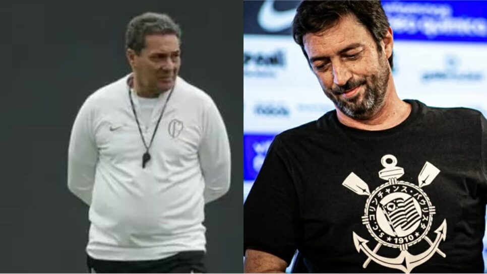 Duílio e Luxemburgo (Foto: Reprodução/ Danilo Fernandes/ Rodrigo Coca/ Meu Timão/ Montagem)