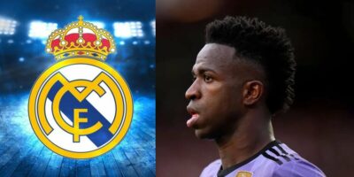 Vinícius Júnior joga no Real Madrid (Foto: Reprodução / Internet / Montagem HoraDoBenefício)