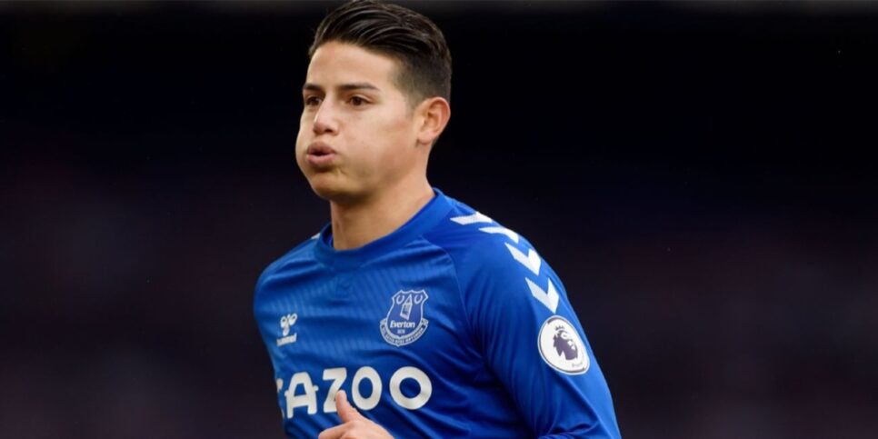 Jogador colombiano James Rodríguez (Imagem Reprodução Internet)