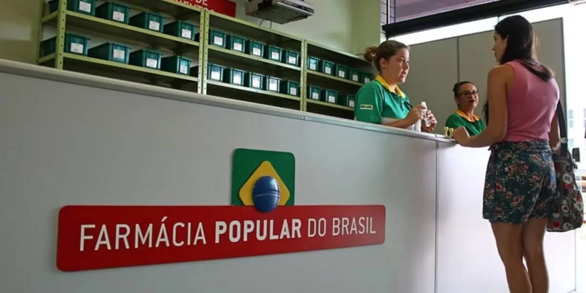 Beneficiários do Bolsa Família recebem remédio gratuitos na Farmácia Popular (Imagem Reprodução Rodrigo Nunes/Ministério da Saúde)