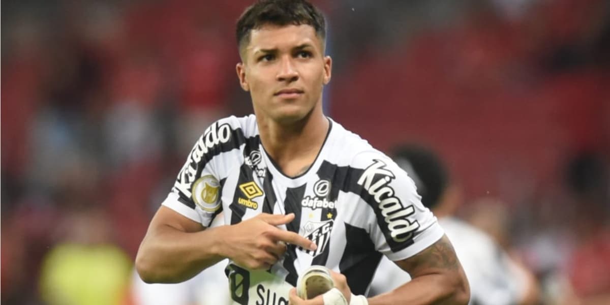 Marcos Leonardo é sondado por times internacionais e tem rumo praticamente definido (Foto: Reprodução/ Santos FC/ Internet)