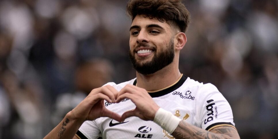 Internacional Yuri Alberto, centroavante do Corinthians (Imagem Reprodução Internet)