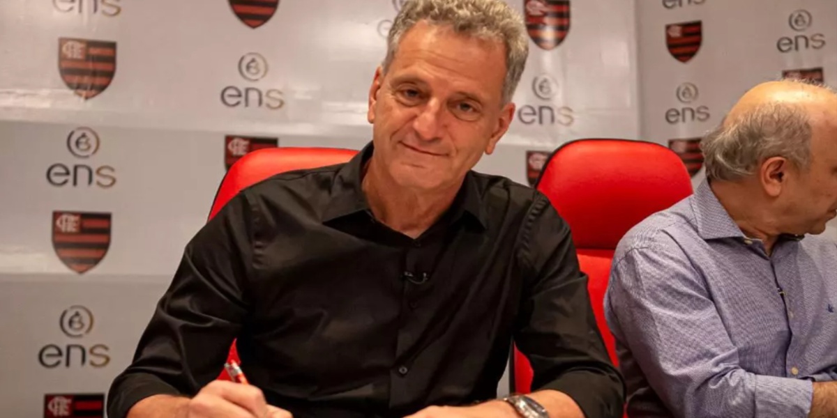 Rodolfo Landim, Presidente do clube de futebol carioca (Foto: Reprodução)