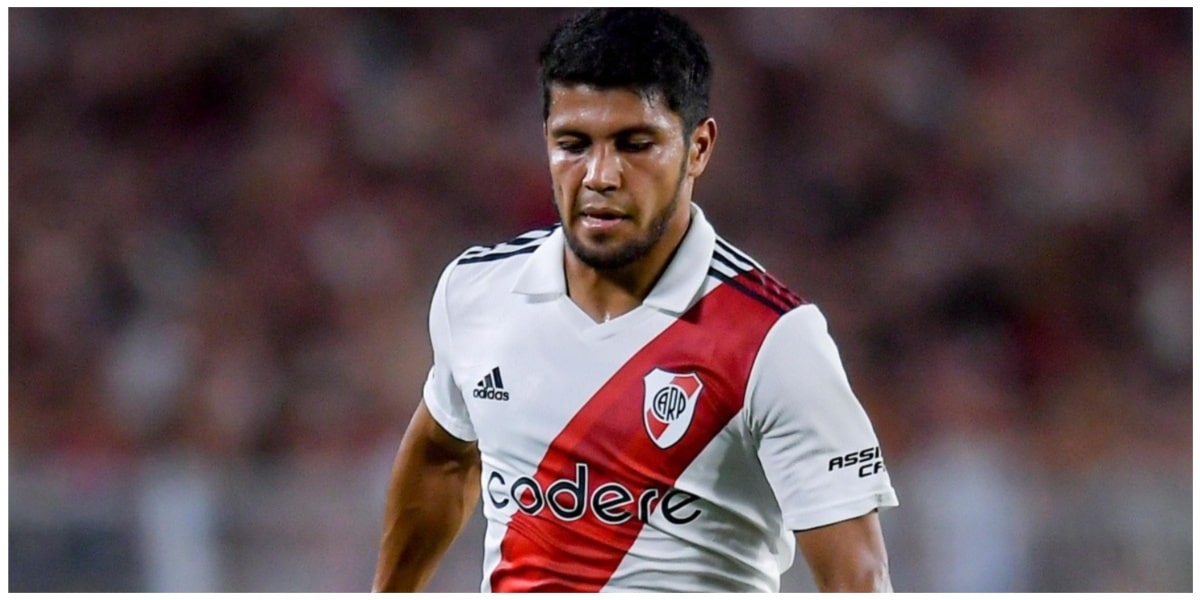 Robert Rojas, jogador do River Plate (Imagem Reprodução Getty)