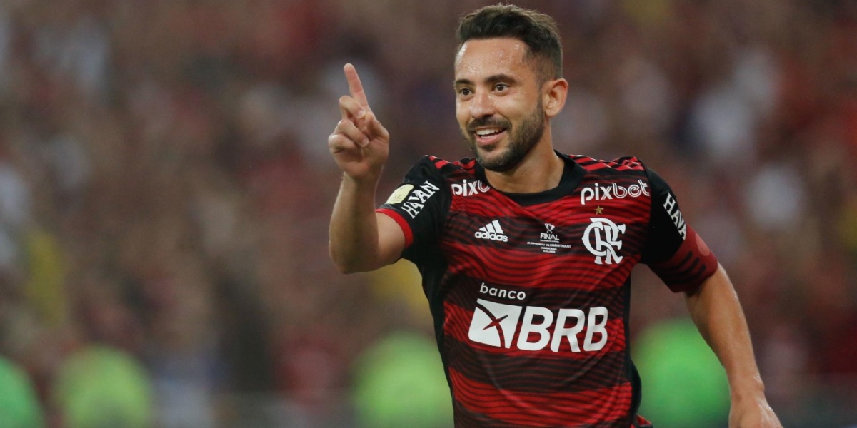 Everton Ribeiro, jogador de futebol do Flamengo (Imagem Reprodução Internet)