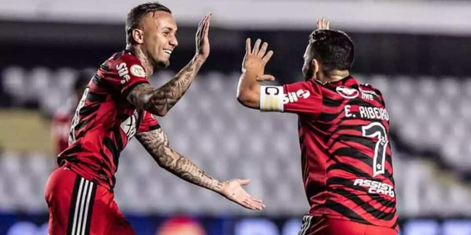 Jogadores do Flamengo (Imagem Reprodução Internet)