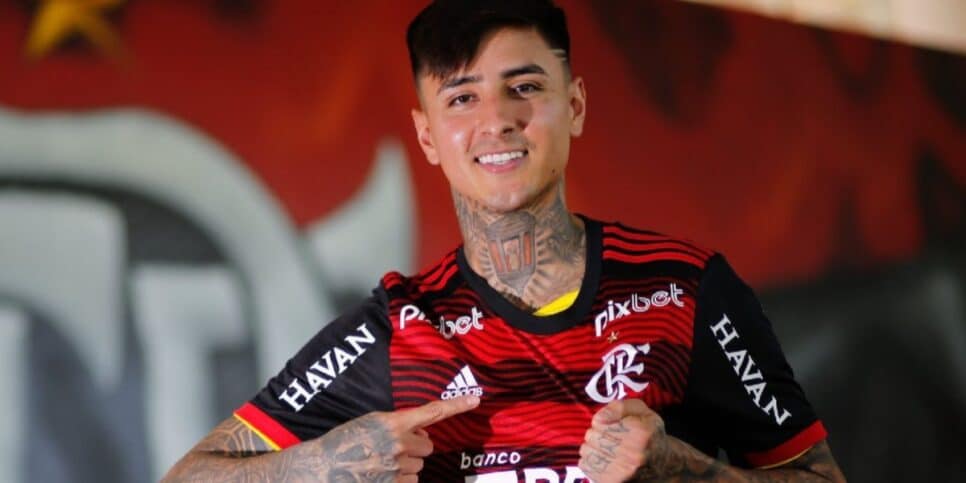 Erick Pulgar, jogador do Flamengo (Imagem Reprodução Internet)
