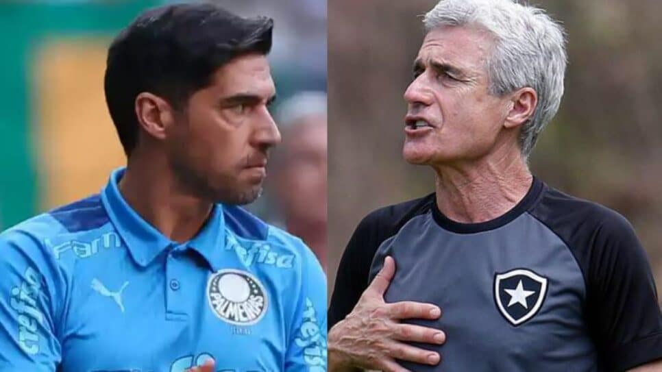 Abel Ferreira e Luis Castro