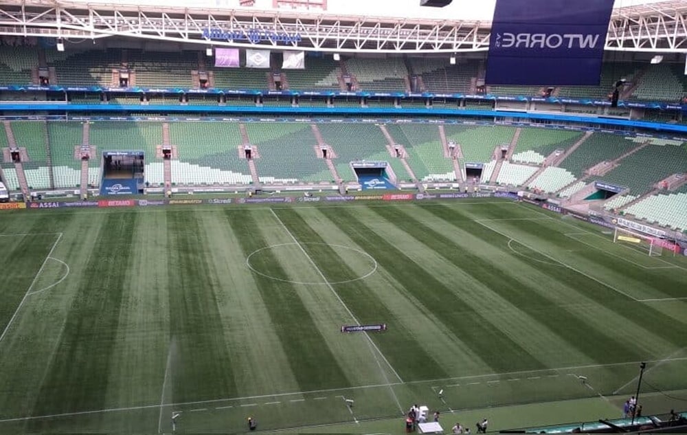 O Estádio do Palmeiras, em São Paulo, o Allianz Parque (Foto: Reprodução/ Divulgação/ SE Palmeiras)