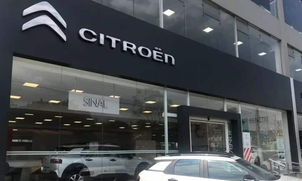 Fachada de concessionária da Citröen no Brasil (Foto: Reprodução/ Internet)
