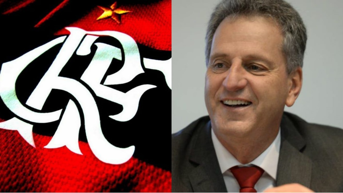 O Presidente do Flamengo, Rodolfo Landim (Fotos: Reprodução/ CRF/ Montagem)