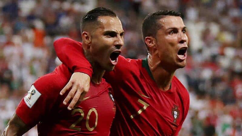 Ricardo Quaresma e Cristiano Ronaldo