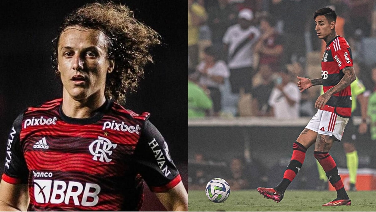 David Luiz pode ser tirado de função após visibilidade de Erick Pulgar no Flamego (Foto: Reprodução/ Instagram/ Montagem)