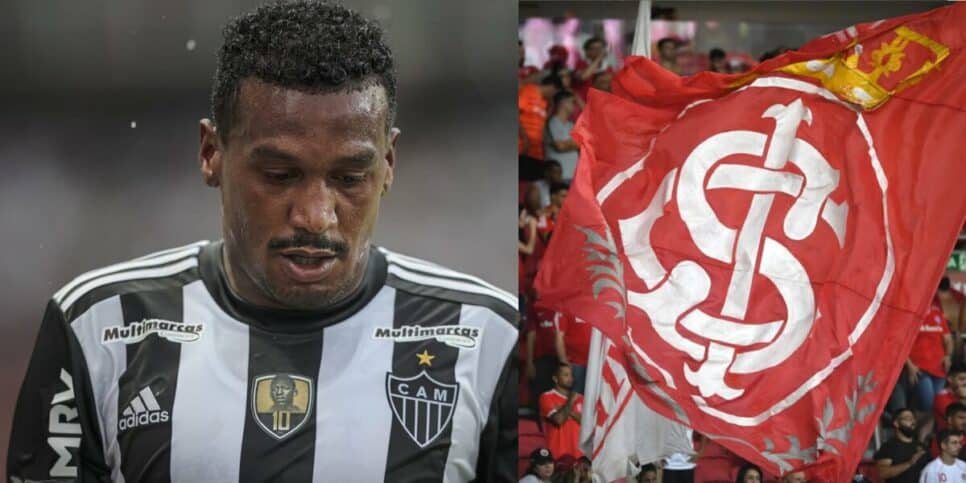 Edenilson deixou uma festa carregado e situação agitou a torcida do Internacional (Foto: Reprodução / Internet / Montagem HoraDoBenefício)