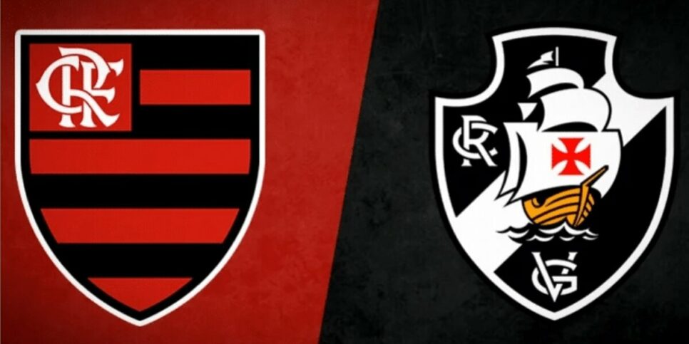 Logo do Flamengo e Vasco (Foto: Reprodução / Internet)