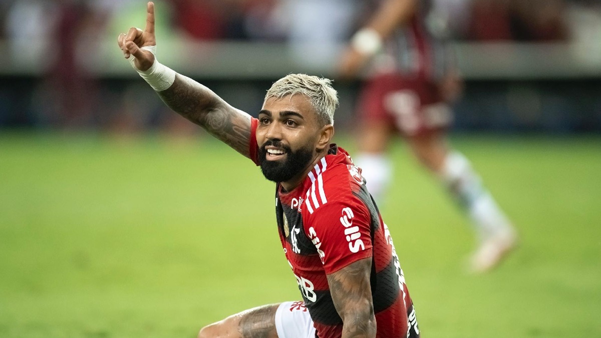 Santos: Gabigol é ídolo do Flamengo (Foto: Reprodução/ Jorge Rodrigues/ AGIF)