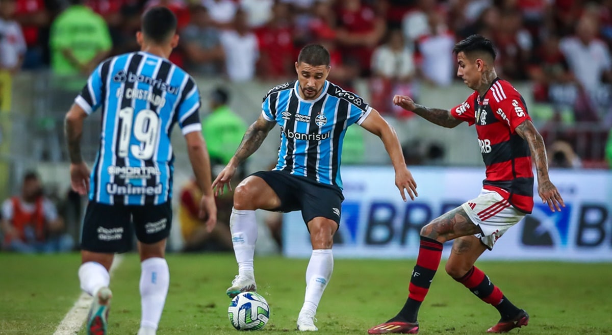 Partida do Grêmio e Flamengo (Foto: Reprodução/ Instagram)