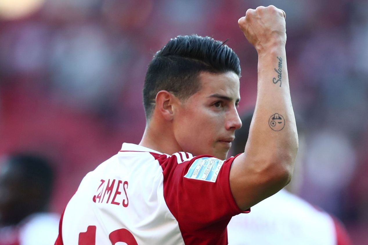 James Rodríguez estaria negociando com clubes brasileiros (Foto: Reprodução)