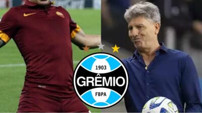 Reforço ao Grêmio de Renato Gaúcho (Fotos: Reprodução/ Iconsport/ Roma/ CP/ Montagem)