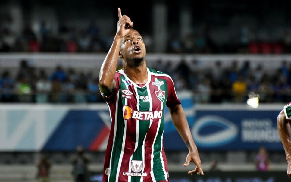 Keno, atacante do Fluminense