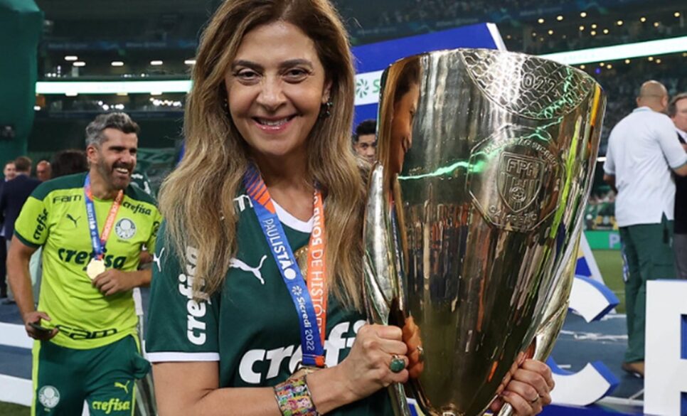 Leila Pereira tem fortuna gigantesca exposta e causa choque (Foto: Reprodução/ Cesar Greco? SE Palmeiras)