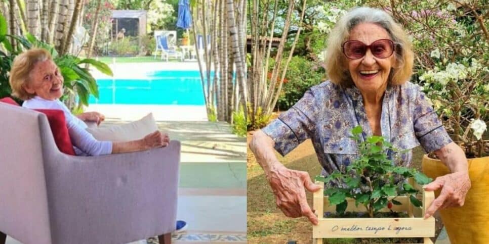 Laura Cardoso: um dos medalhões da Globo (Foto: Reprodução / jornal O Globo)