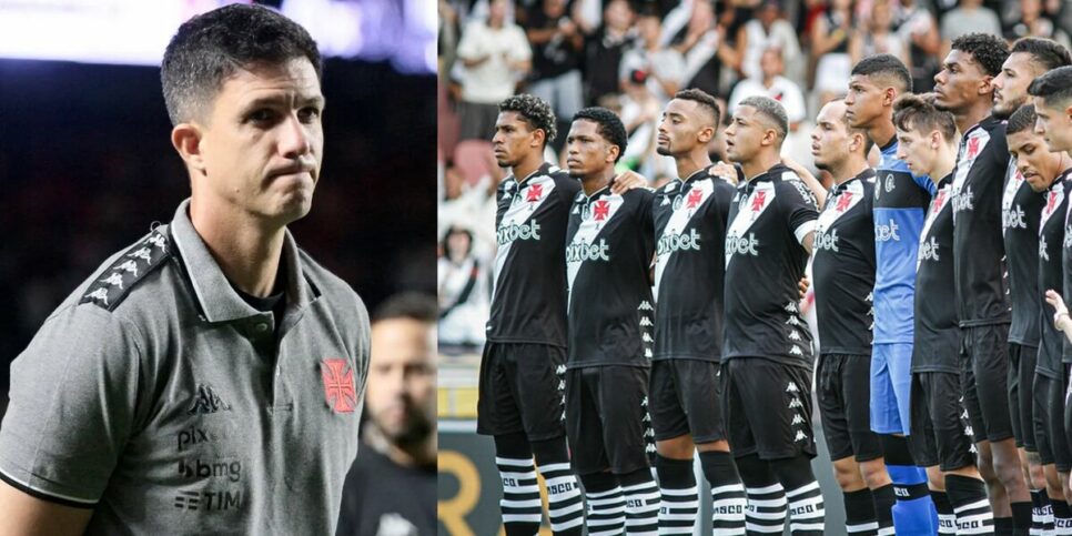 Maurício Barbieri, ex-técnico do time e jogadores do Vasco (Foto: Reprodução / Internet / Montagem HoraDoBenefício)