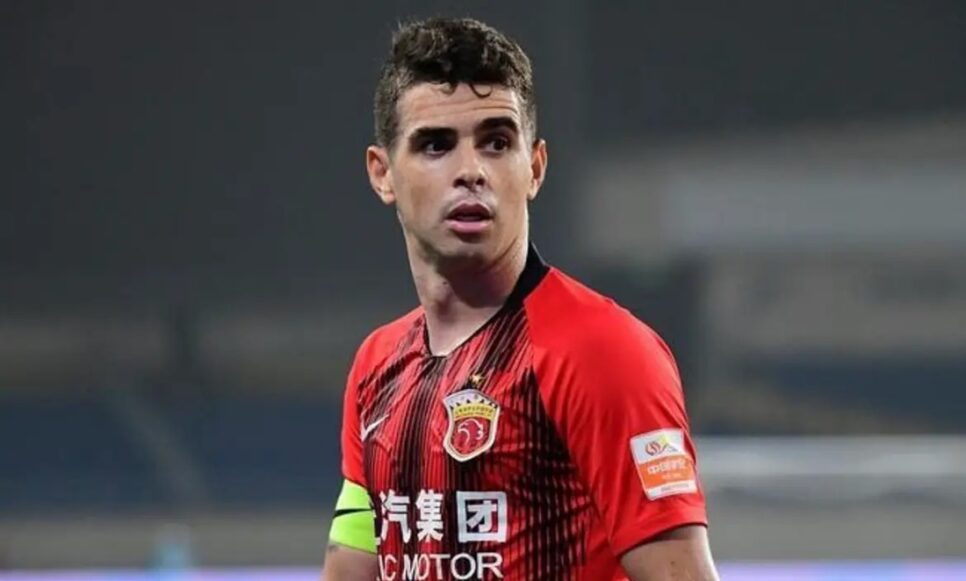 Oscar do Shanghai Port, é Campeão da Premier League (Foto: Reprodução/ Instagram)