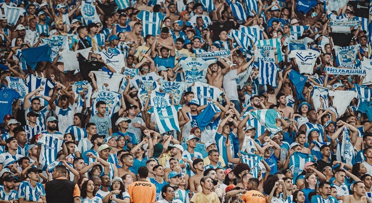 Torcedores do Paysandu (Foto: Reprodução/ Internet)