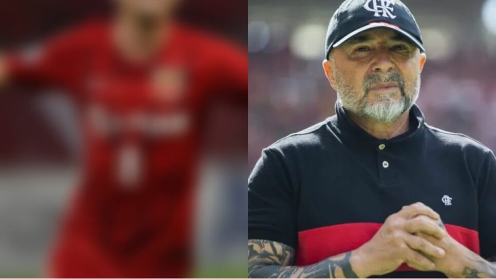 Jogador Campeão da Premier League e Jorge Sampaoli, técnico do Flamengo (Fotos: Reprodução/ Getty Images/ Montagem)
