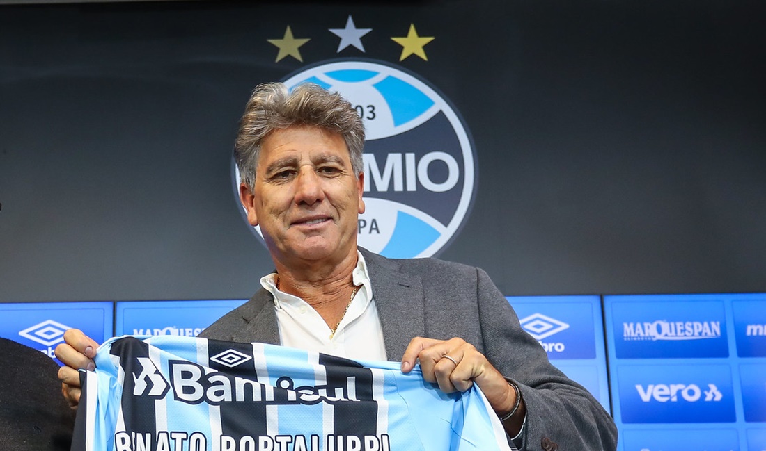 O técnico do Grêmio, Renato Gaúcho (Foto: Reprodução/ Divulgação)