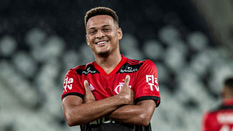 O jogador de futebol, Rodrigo Muniz (Foto: Marcelo Cortes/Flamengo)