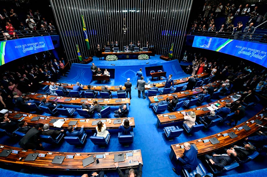 Senado aprovou MP do Bolsa Família (Foto:  Marcos Oliveira/Agência Senado)