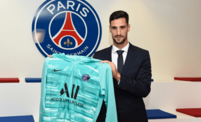 Sergio Rico, goleiro do PSG, sai do coma e esposa é otimista (Foto: Divulgação)