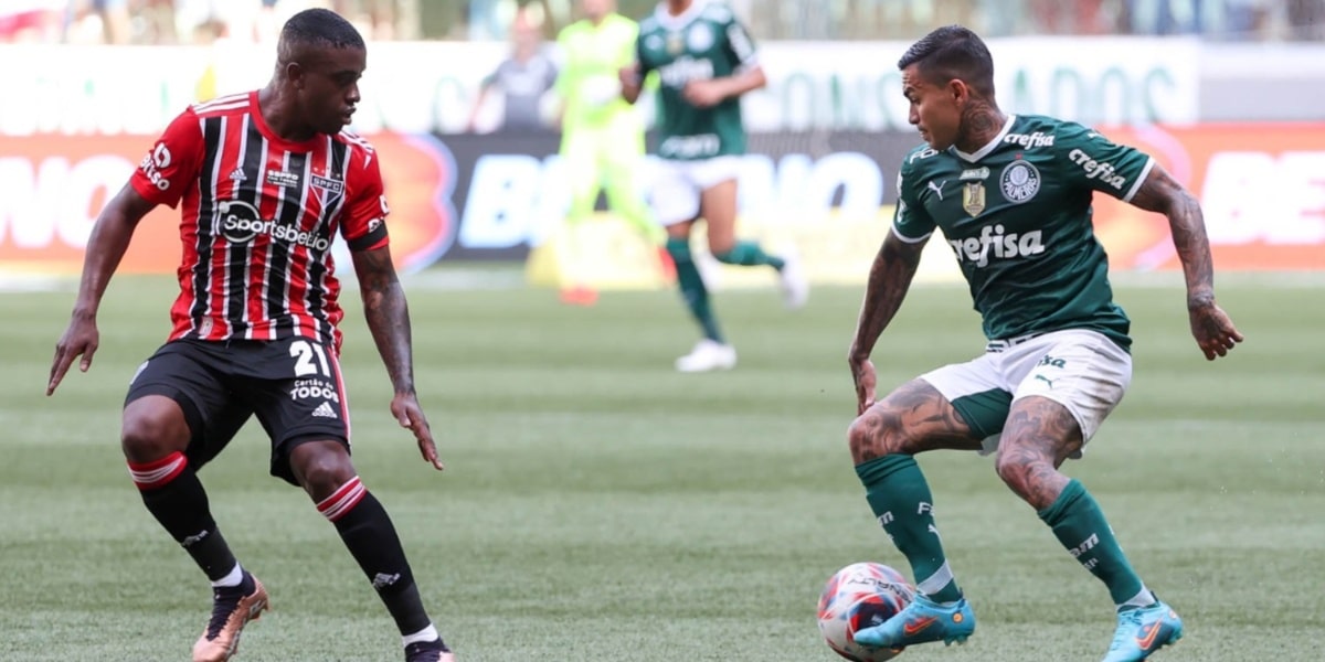 São Paulo e Palmeiras se enfrentam pela Copa do Brasil (Imagem Reprodução Internet)