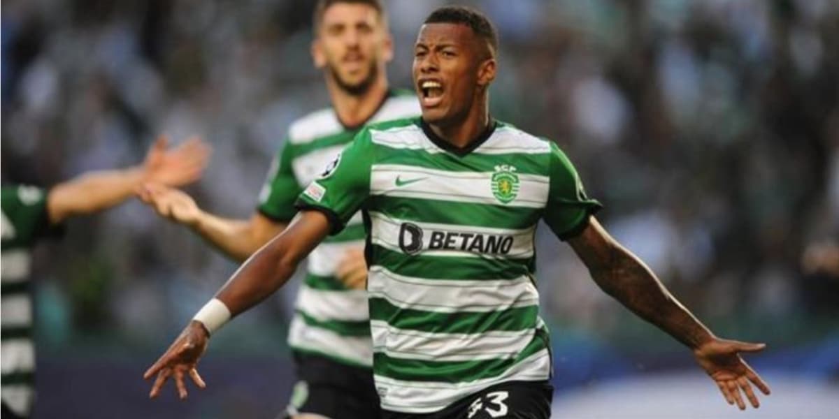 Arthur Gomes, jogador do Sporting que está na mira do Corinthians (Imagem Reprodução Internet)
