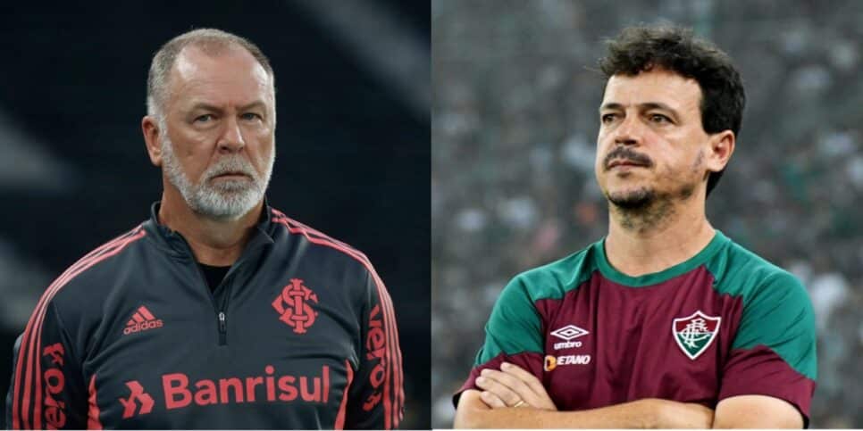 Mano Menezes e Fernando Diniz (Imagem Reprodução Internet)