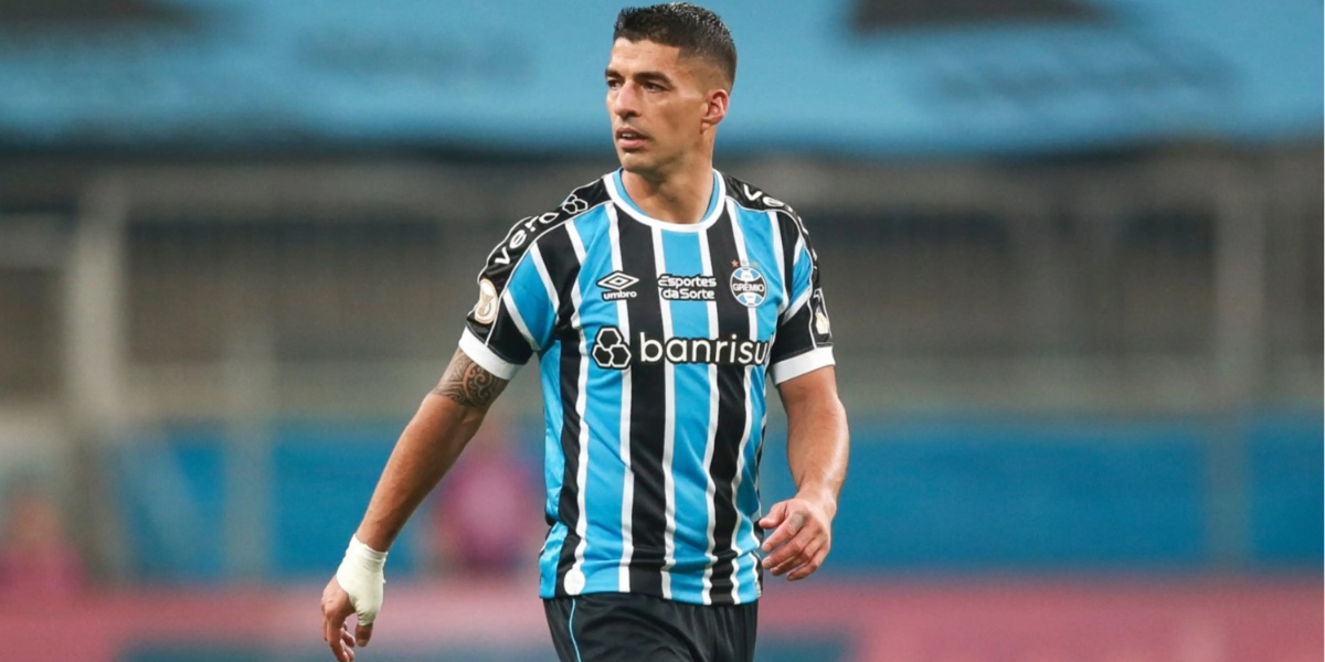 Luis Suárez, jogador do Grêmio (Imagem Reprodução Internet)