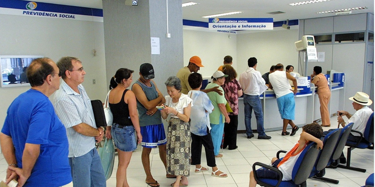 INSS faz mutirão para diminuir fila de espera por benefício (Imagem Reprodução Internet)