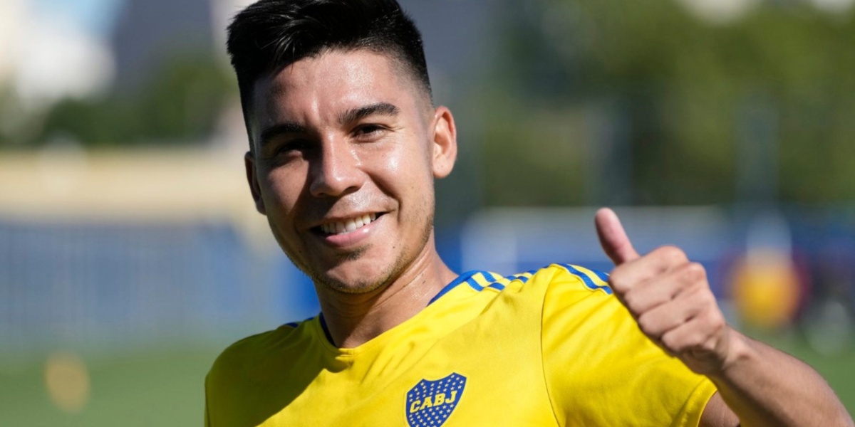 Pol Fernández, jogador do Boca Juniors na mira do Palmeiras (Imagem Reprodução Internet)