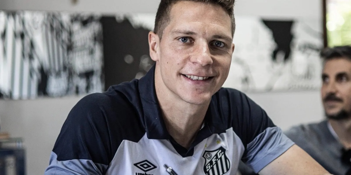 Júlio Furch, novo jogador do Santos (Imagem Reprodução Internet)