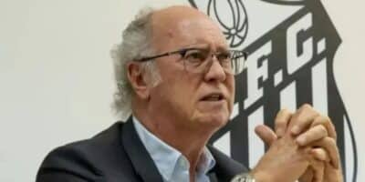 Falcão, diretor de futebol do Santos (Imagem Reprodução Internet)