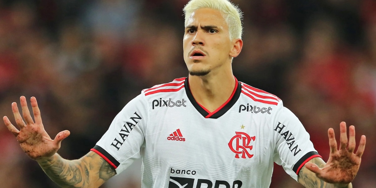 Pedro, centroavante do Flamengo (Imagem Reprodução Internet)