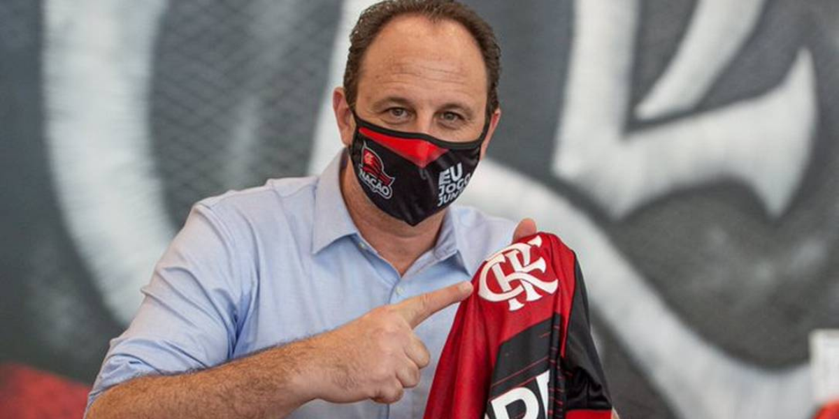 Flamengo pode enfrentar corrida para contar com Rogério Ceni e deixa torcedores 'chocados' (Foto: Reprodução/ Divulgação/ CRF)