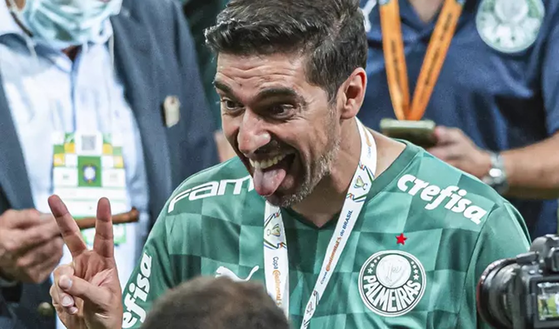 Abel Ferreira deve estar feliz da vida com possível chegada de volante (Foto: Reprodução/ SE Palmeiras)