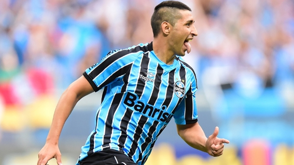 Alan Ruiz assinou com o Sport, da Série B do Brasileirão (Foto: Reprodução/ Gremio 2014)