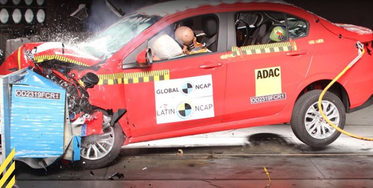 Fiat Argo / Cronos + 2 Airbags está na lista de carros perigosos